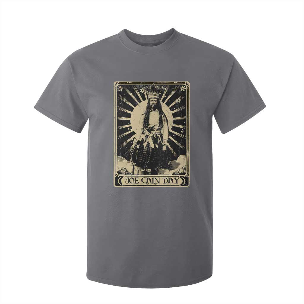 Funny Joe Cain Mardi Gras T Shirt For Kid Vintage Tarot Card TS11 Charcoal Print Your Wear