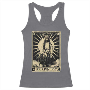 Funny Joe Cain Mardi Gras Racerback Tank Top Vintage Tarot Card TS11 Charcoal Print Your Wear