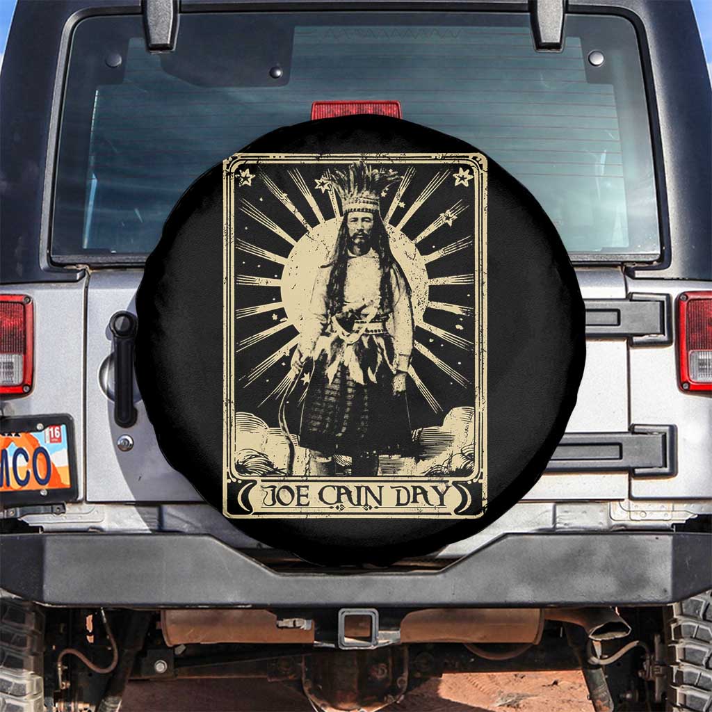 Funny Joe Cain Mardi Gras Spare Tire Cover Vintage Tarot Card TS11 No hole Black Print Your Wear