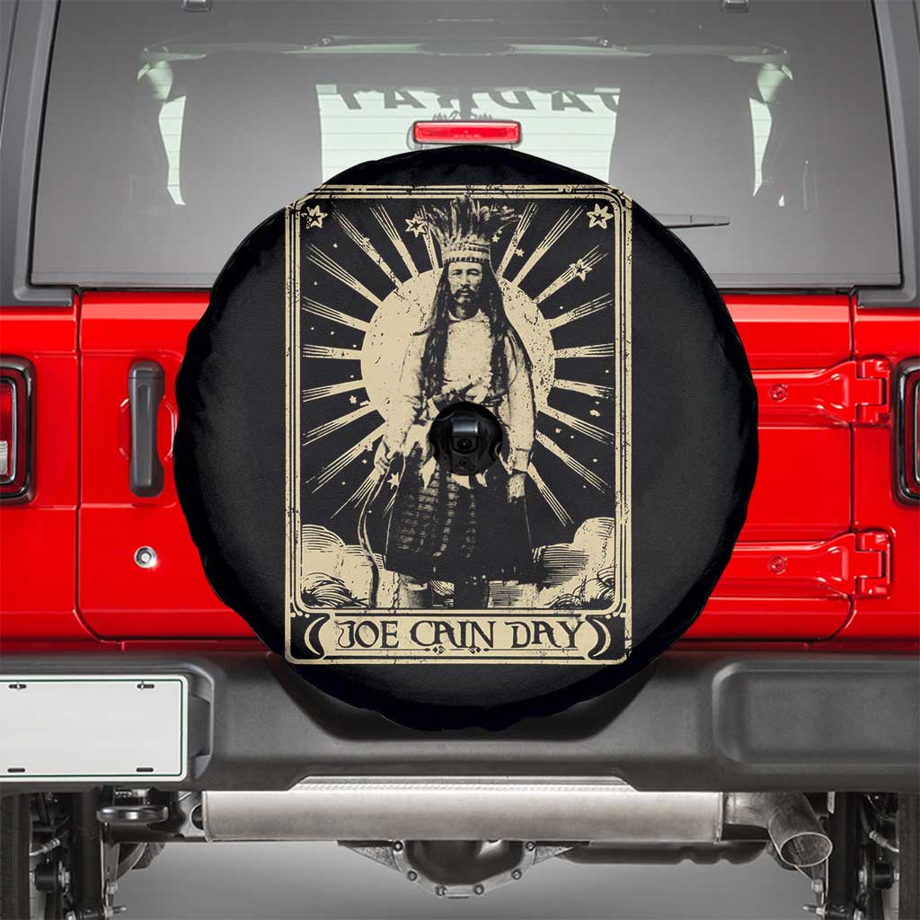 Funny Joe Cain Mardi Gras Spare Tire Cover Vintage Tarot Card TS11 Black Print Your Wear