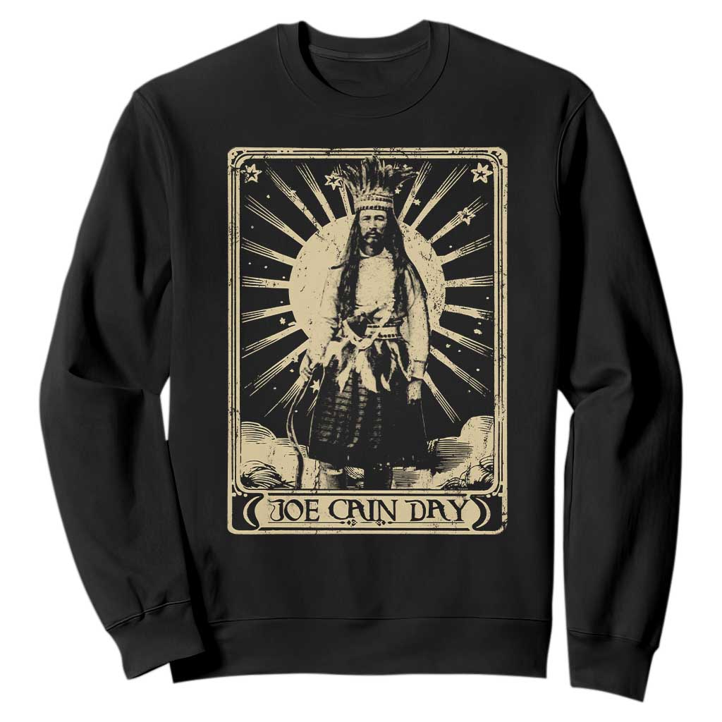 Funny Joe Cain Mardi Gras Sweatshirt Vintage Tarot Card TS11 Black Print Your Wear