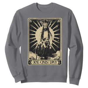 Funny Joe Cain Mardi Gras Sweatshirt Vintage Tarot Card TS11 Charcoal Print Your Wear