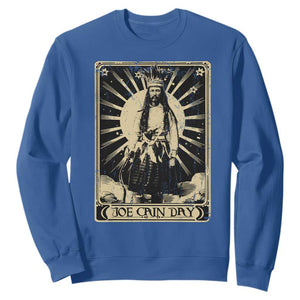 Funny Joe Cain Mardi Gras Sweatshirt Vintage Tarot Card TS11 Royal Blue Print Your Wear