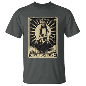 Funny Joe Cain Mardi Gras T Shirt Vintage Tarot Card TS11 Dark Heather Print Your Wear
