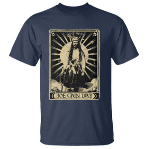 Funny Joe Cain Mardi Gras T Shirt Vintage Tarot Card TS11 Navy Print Your Wear