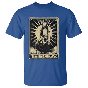 Funny Joe Cain Mardi Gras T Shirt Vintage Tarot Card TS11 Royal Blue Print Your Wear