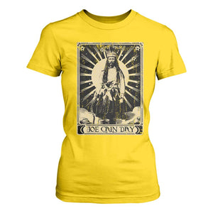 Funny Joe Cain Mardi Gras T Shirt For Women Vintage Tarot Card TS11 Daisy Print Your Wear