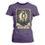 Funny Joe Cain Mardi Gras T Shirt For Women Vintage Tarot Card TS11 Purple Print Your Wear