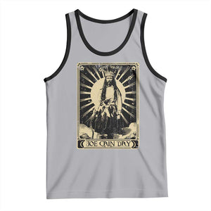 Funny Joe Cain Mardi Gras Tank Top Vintage Tarot Card TS11 Athletic Heather Black Print Your Wear