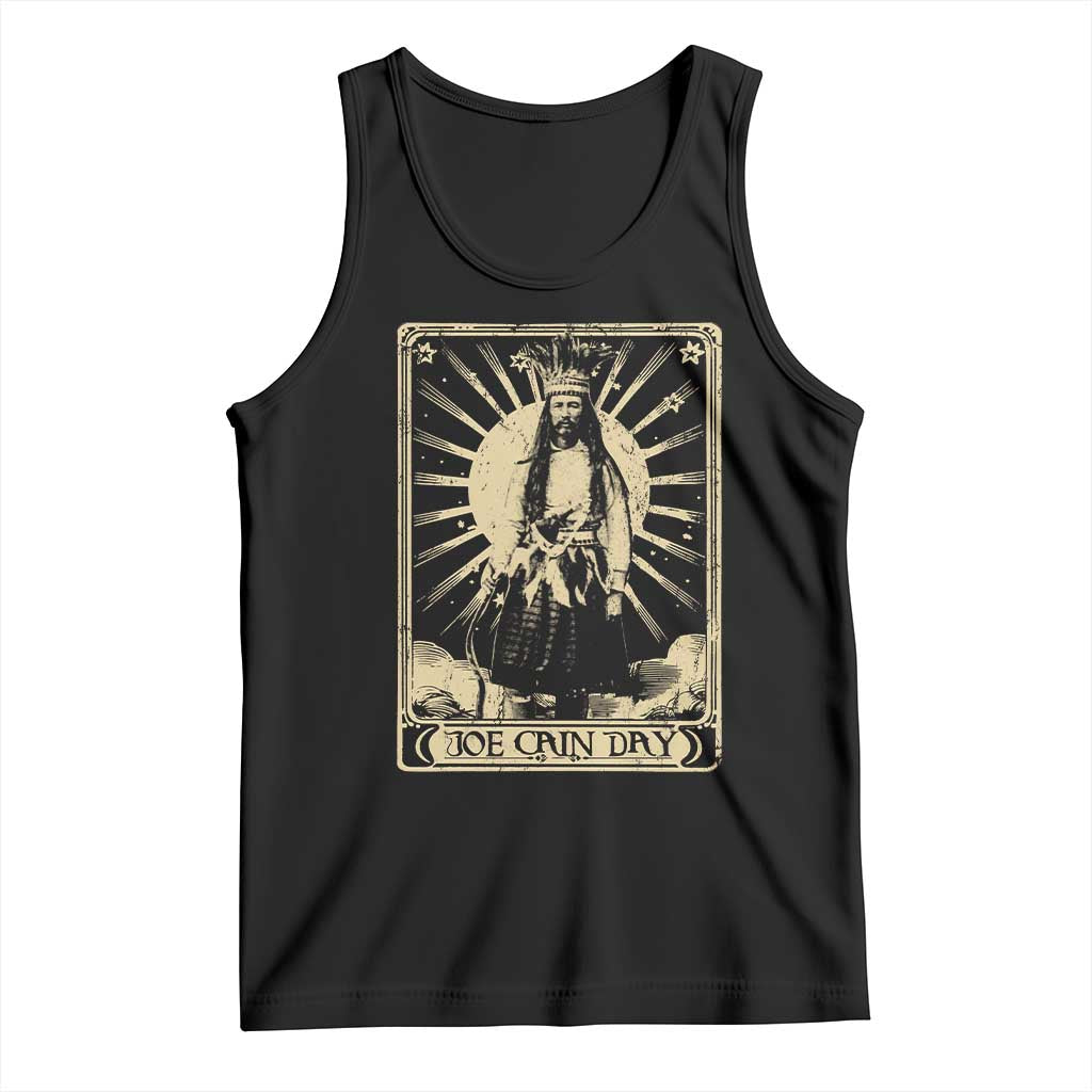Funny Joe Cain Mardi Gras Tank Top Vintage Tarot Card TS11 Black Print Your Wear
