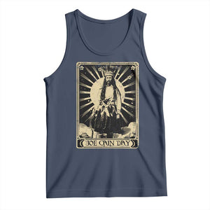 Funny Joe Cain Mardi Gras Tank Top Vintage Tarot Card TS11 Navy Print Your Wear