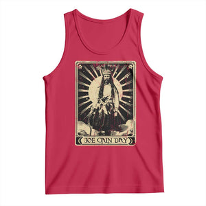 Funny Joe Cain Mardi Gras Tank Top Vintage Tarot Card TS11 Red Print Your Wear