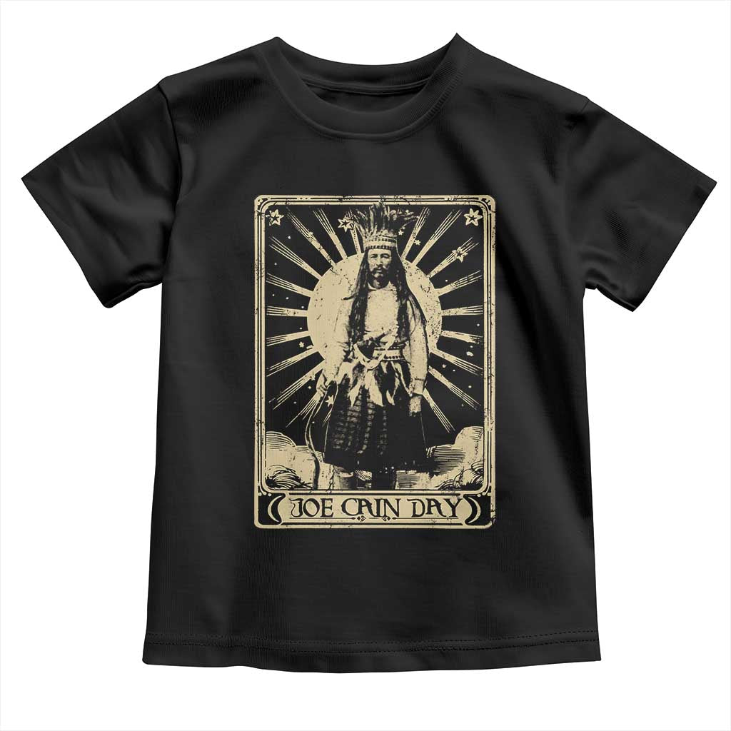 Funny Joe Cain Mardi Gras Toddler T Shirt Vintage Tarot Card TS11 Black Print Your Wear