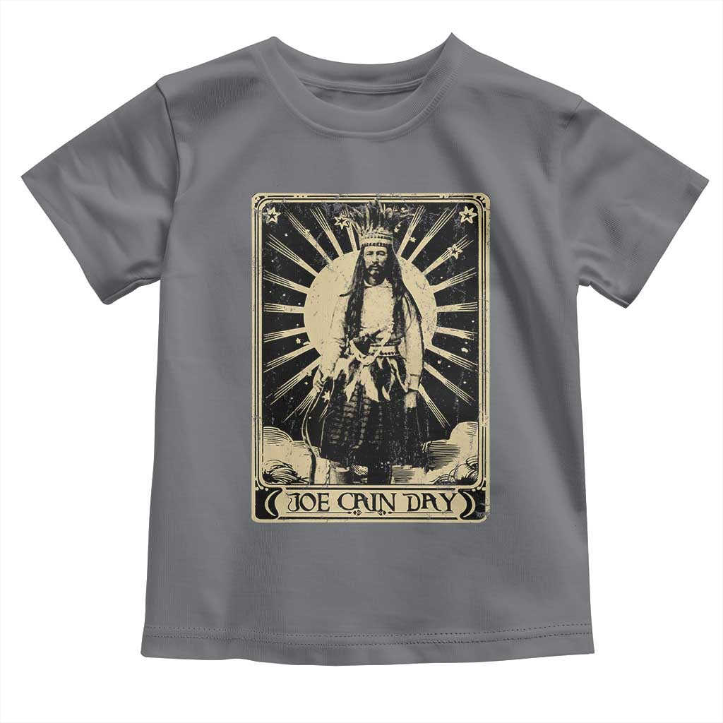 Funny Joe Cain Mardi Gras Toddler T Shirt Vintage Tarot Card TS11 Charcoal Print Your Wear