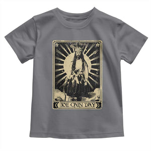 Funny Joe Cain Mardi Gras Toddler T Shirt Vintage Tarot Card TS11 Charcoal Print Your Wear