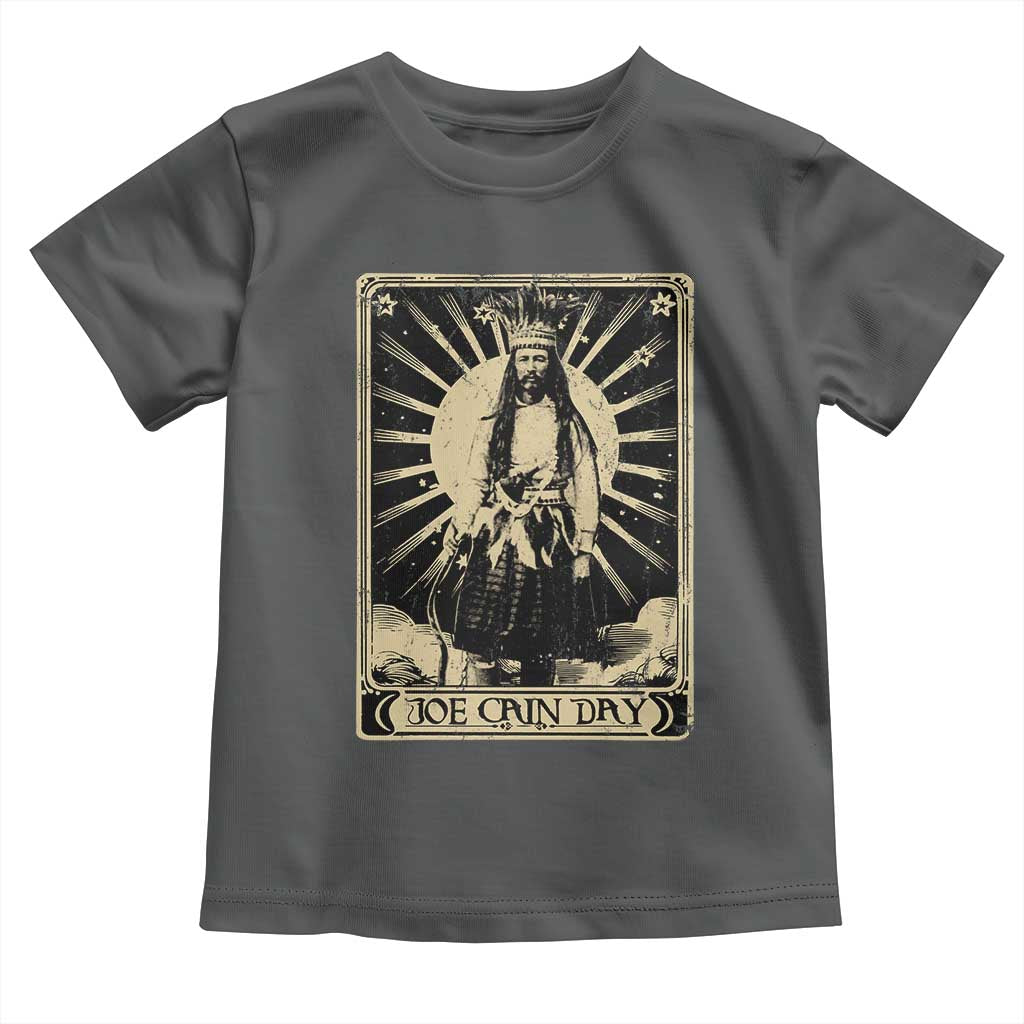 Funny Joe Cain Mardi Gras Toddler T Shirt Vintage Tarot Card TS11 Dark Heather Print Your Wear