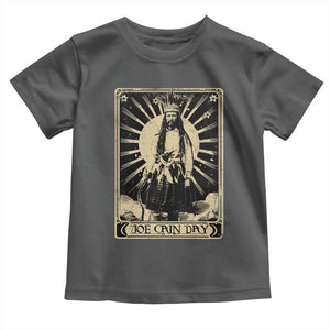Funny Joe Cain Mardi Gras Toddler T Shirt Vintage Tarot Card TS11 Dark Heather Print Your Wear