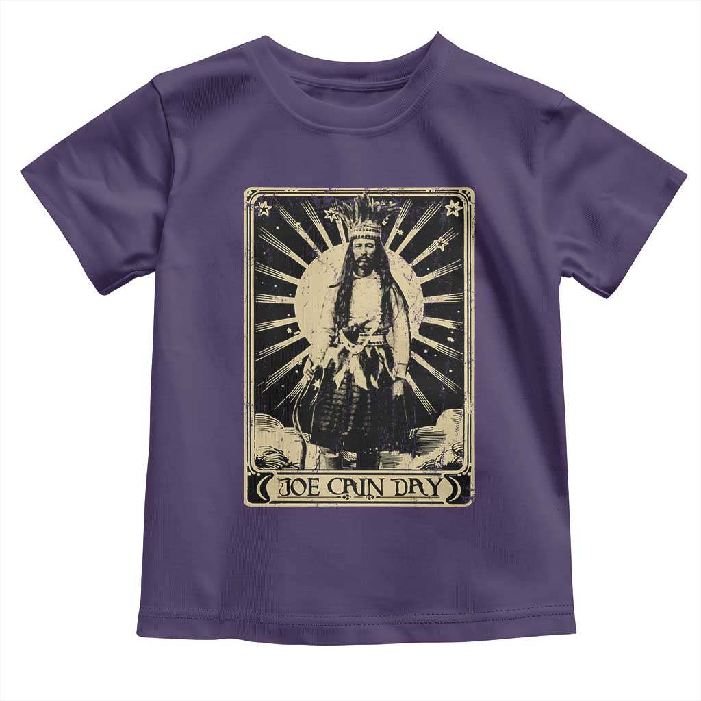 Funny Joe Cain Mardi Gras Toddler T Shirt Vintage Tarot Card TS11 Purple Print Your Wear