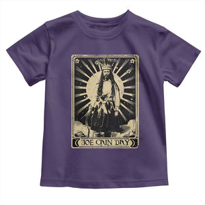 Funny Joe Cain Mardi Gras Toddler T Shirt Vintage Tarot Card TS11 Purple Print Your Wear