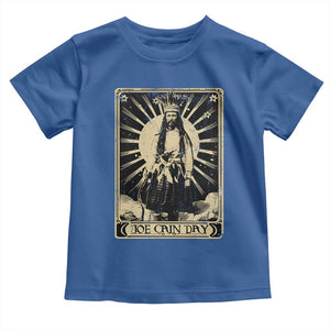 Funny Joe Cain Mardi Gras Toddler T Shirt Vintage Tarot Card TS11 Royal Blue Print Your Wear