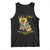 Funny Mardi Gras Let The Shenanigans Begin Tank Top Louisiana Map TS11 Black Print Your Wear