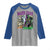 Funny Mardi Gras Rougarou Raglan Shirt Mardi Gras In Da Swamp Cryptids Of Louisiana TS11 Sport Gray Royal Print Your Wear