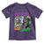 Funny Mardi Gras Rougarou Toddler T Shirt Mardi Gras In Da Swamp Cryptids Of Louisiana TS11 Purple Print Your Wear