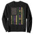 Funny Mardi Gras New Orleans Louisiana Sweatshirt 504 Nola Area Code Glitter Print American Flag TS11 Black Print Your Wear