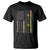 Funny Mardi Gras New Orleans Louisiana T Shirt 504 Nola Area Code Glitter Print American Flag TS11 Black Print Your Wear