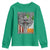 Irish Americans Youth Sweatshirt Irish By Blood American By Birth Patriot By Choice Celtic Cross TS11 Irish Green Print Your Wear