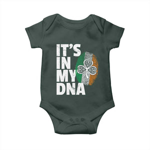 Funny Irish It's In My DNA Baby Onesie Ireland Fingerprint Flag TS11 Print Your Wear
