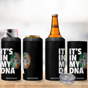 Funny Irish It's In My DNA 4 in 1 Can Cooler Tumbler Ireland Fingerprint Flag TS11 Print Your Wear