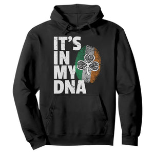 Funny Irish It's In My DNA Hoodie Ireland Fingerprint Flag TS11 Black Print Your Wear