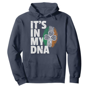 Funny Irish It's In My DNA Hoodie Ireland Fingerprint Flag TS11 Navy Print Your Wear