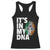 Funny Irish It's In My DNA Racerback Tank Top Ireland Fingerprint Flag TS11 Black Print Your Wear