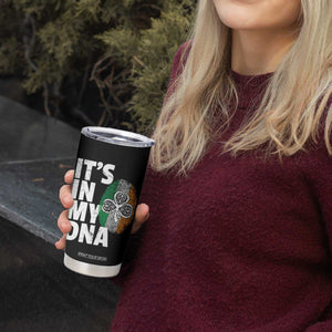 Funny Irish It's In My DNA Tumbler Cup Ireland Fingerprint Flag TS11 Print Your Wear