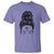 Ash Wednesday Messy Bun Ashes Cross Christian Religious T Shirt TS11 Violet Print Your Wear