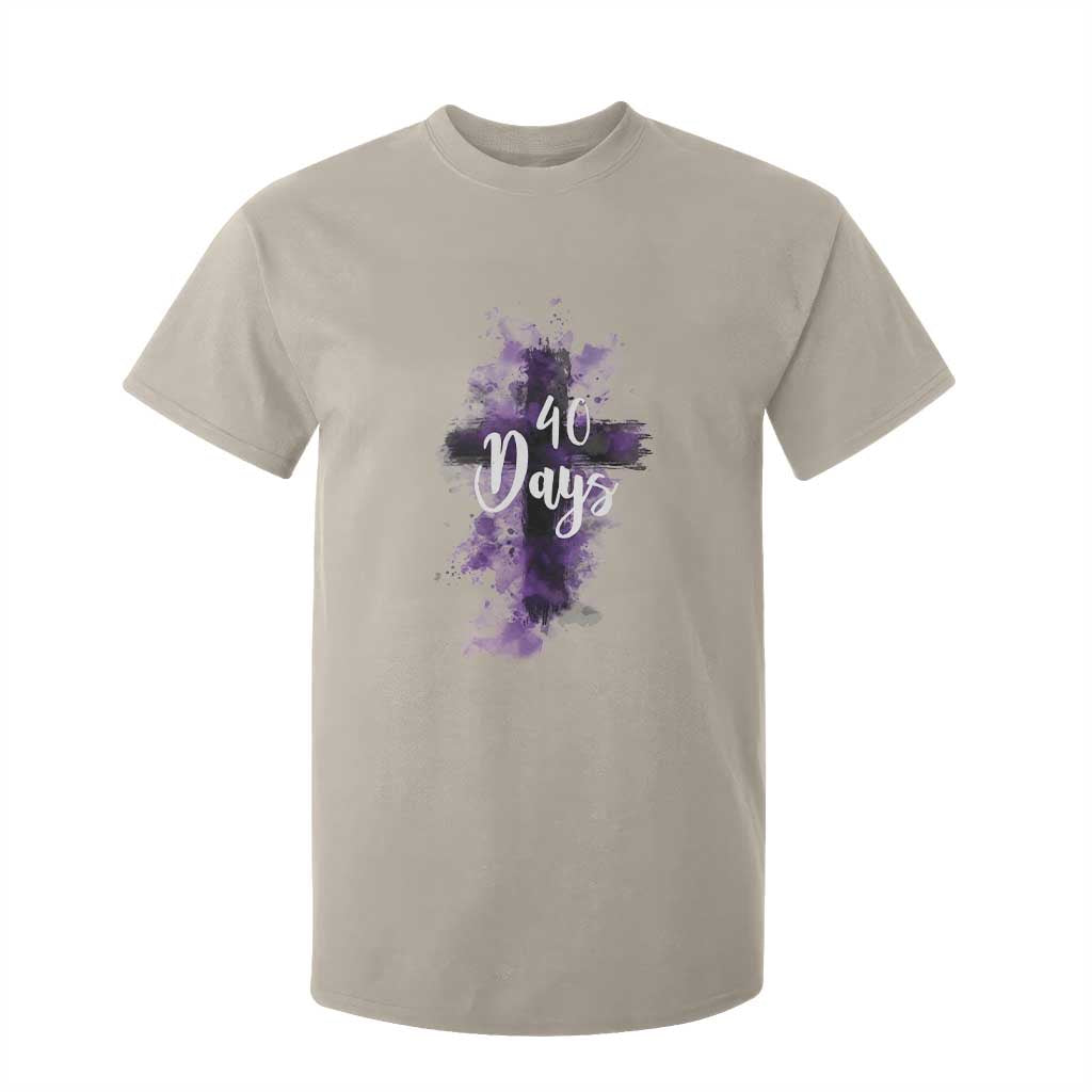 40 Days Christian Religious T Shirt For Kid Ash Wednesday Ashes Cross TS11 Sand Print Your Wear