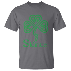 Funny Irish Beer Drinking St Patrick's Day Slainte T Shirt Celtic Shamrock TS11 Charcoal Print Your Wear