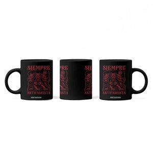 Siempre Antifascista Coffee Mug Anti Fascism Protest Vintage Hydra Dog TS11 Print Your Wear