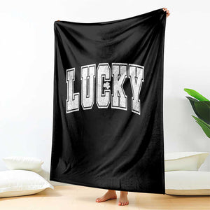 Vintage Lucky Shamrock Clover St Patricks Day Throw Blanket TS11 Print Your Wear