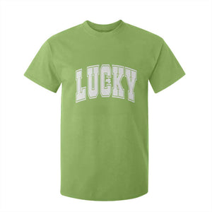 Vintage Lucky Shamrock Clover St Patricks Day T Shirt For Kid TS11 Lime Print Your Wear