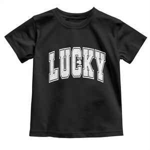 Vintage Lucky Shamrock Clover St Patricks Day Toddler T Shirt TS11 Black Print Your Wear