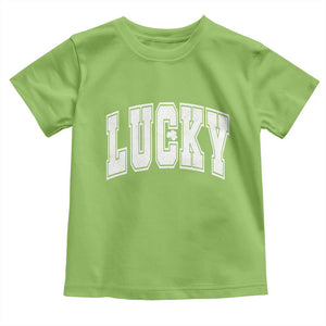 Vintage Lucky Shamrock Clover St Patricks Day Toddler T Shirt TS11 Lime Print Your Wear