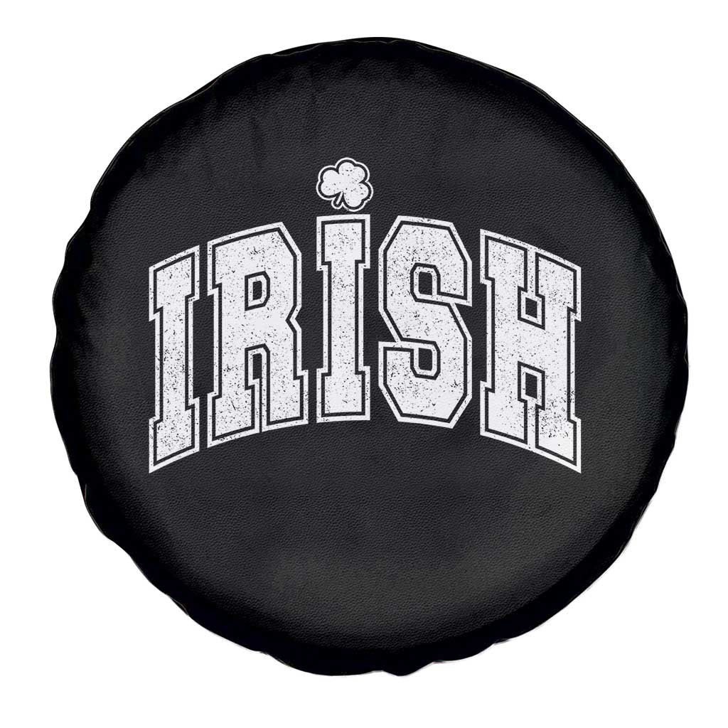 Funny Irish St Patricks Day Distressed Shamrock Ireland Pride Spare Tire Cover TS11 Print Your Wear