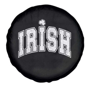 Funny Irish St Patricks Day Distressed Shamrock Ireland Pride Spare Tire Cover TS11 Print Your Wear