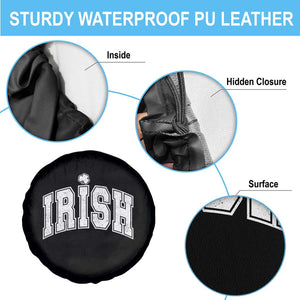 Funny Irish St Patricks Day Distressed Shamrock Ireland Pride Spare Tire Cover TS11 Print Your Wear