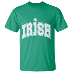 Funny Irish St Patricks Day Distressed Shamrock Ireland Pride T Shirt TS11 Irish Green Print Your Wear