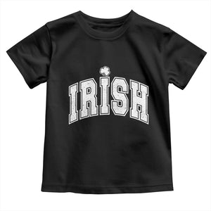 Funny Irish St Patricks Day Distressed Shamrock Ireland Pride Toddler T Shirt TS11 Black Print Your Wear