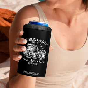 Dublin Castle Ireland 4 in 1 Can Cooler Tumbler Baile Atha Cliath Ireland Travel Souvenir TS11 Print Your Wear